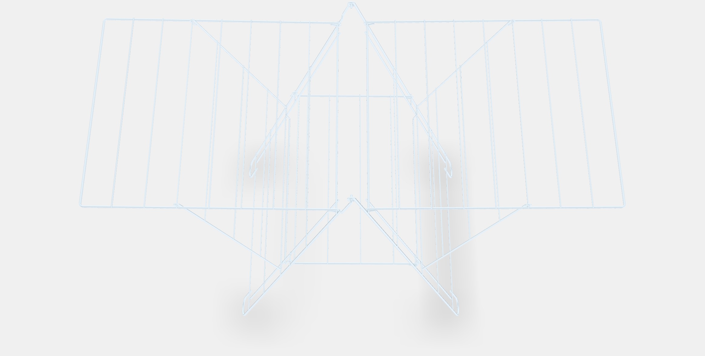 FROST Drying rack in-outdoor Low-poly 3D model_4