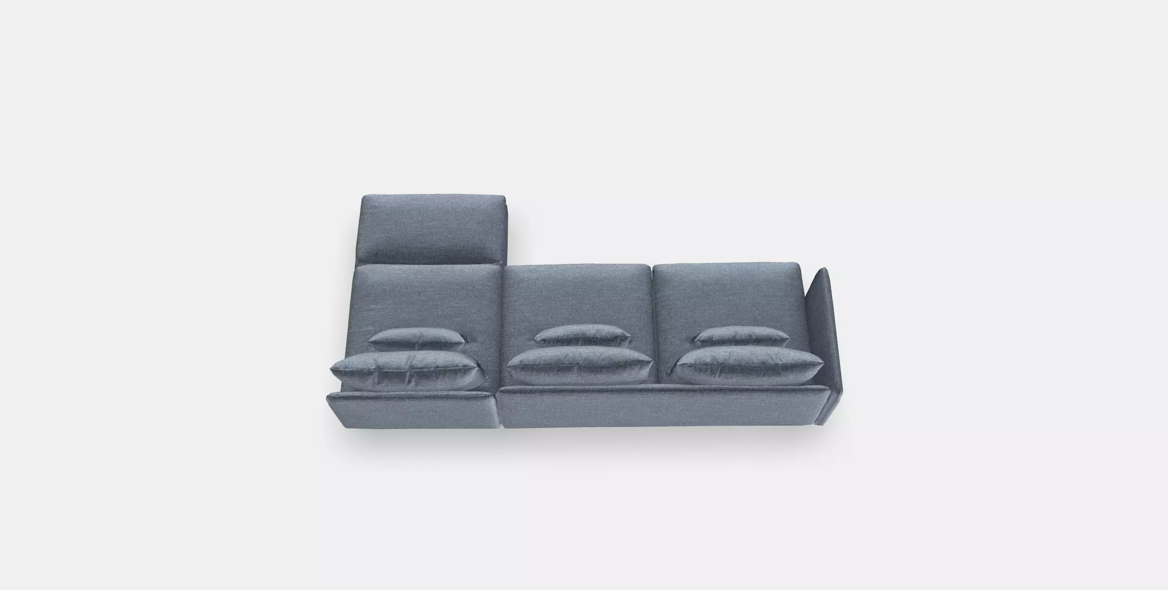 SODERHAMN 4-seat sofa 1 Low-poly 3D model_0