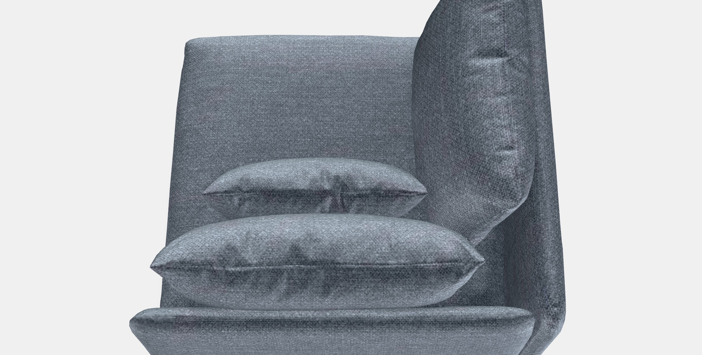 SODERHAMN Corner section 1 Low-poly 3D model_3