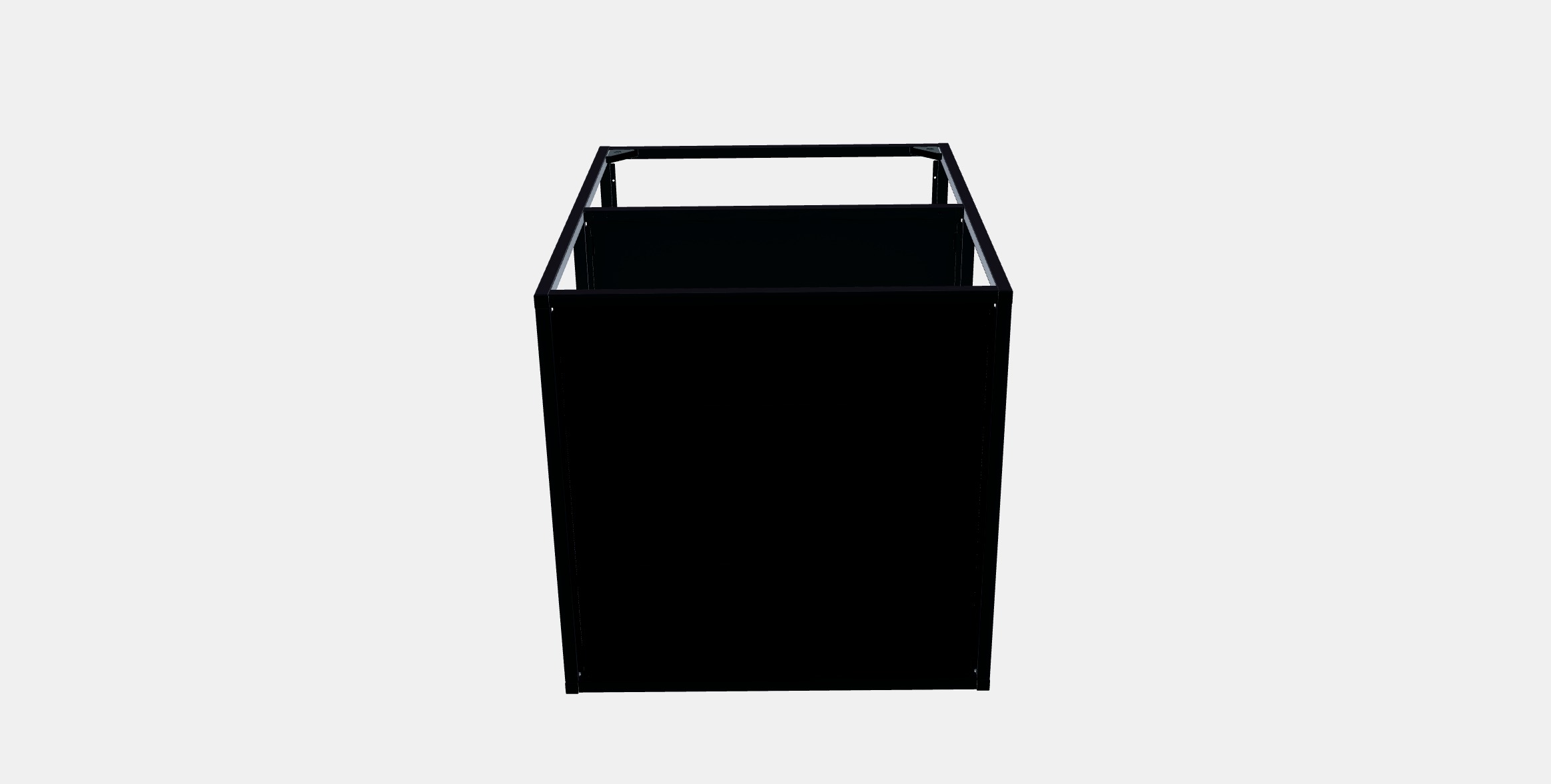 ENHET Base fr w shelves 3 Low-poly 3D model_3