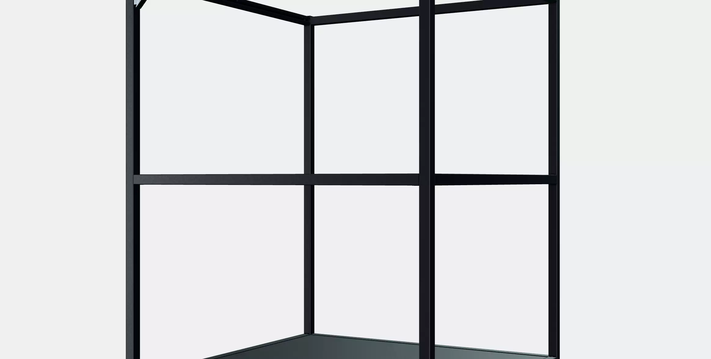 ENHET Base fr w shelves 3 Low-poly 3D model_0
