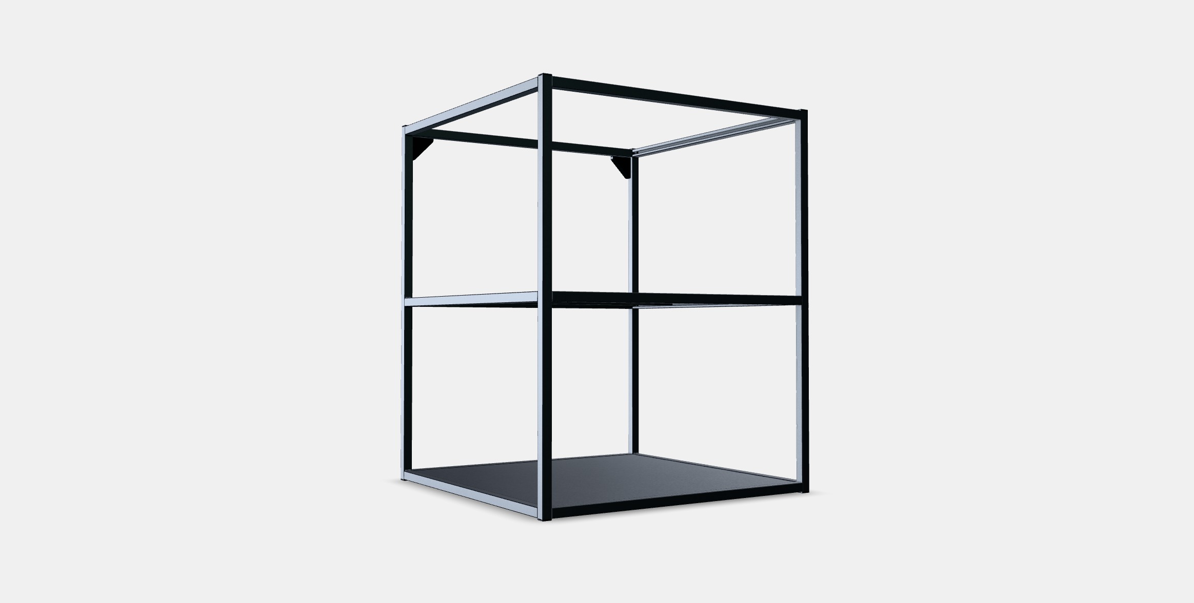 ENHET Base fr w shelves 3 Low-poly 3D model_4