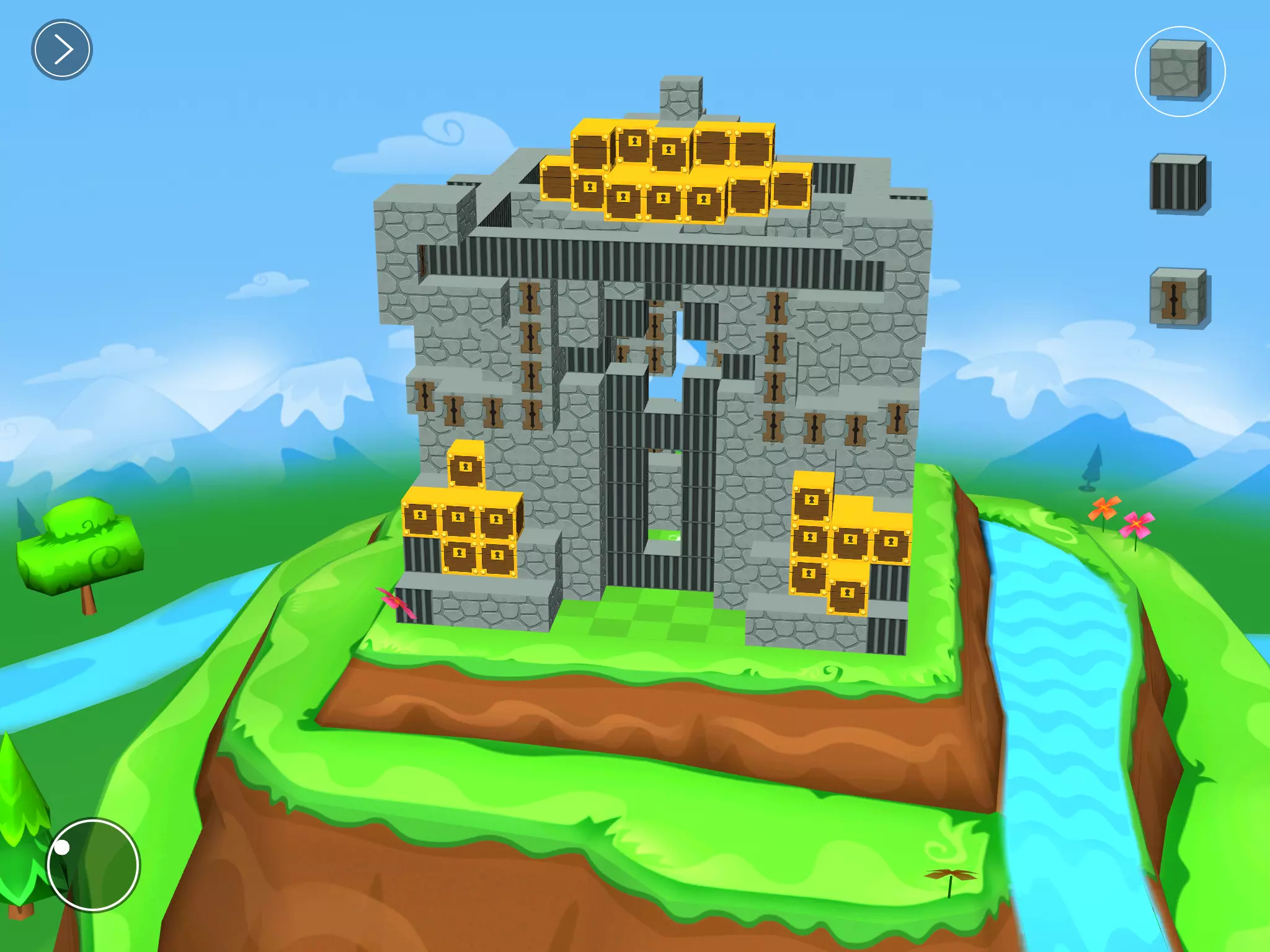 Blokify Castle - Easy to break into Free 3D print model