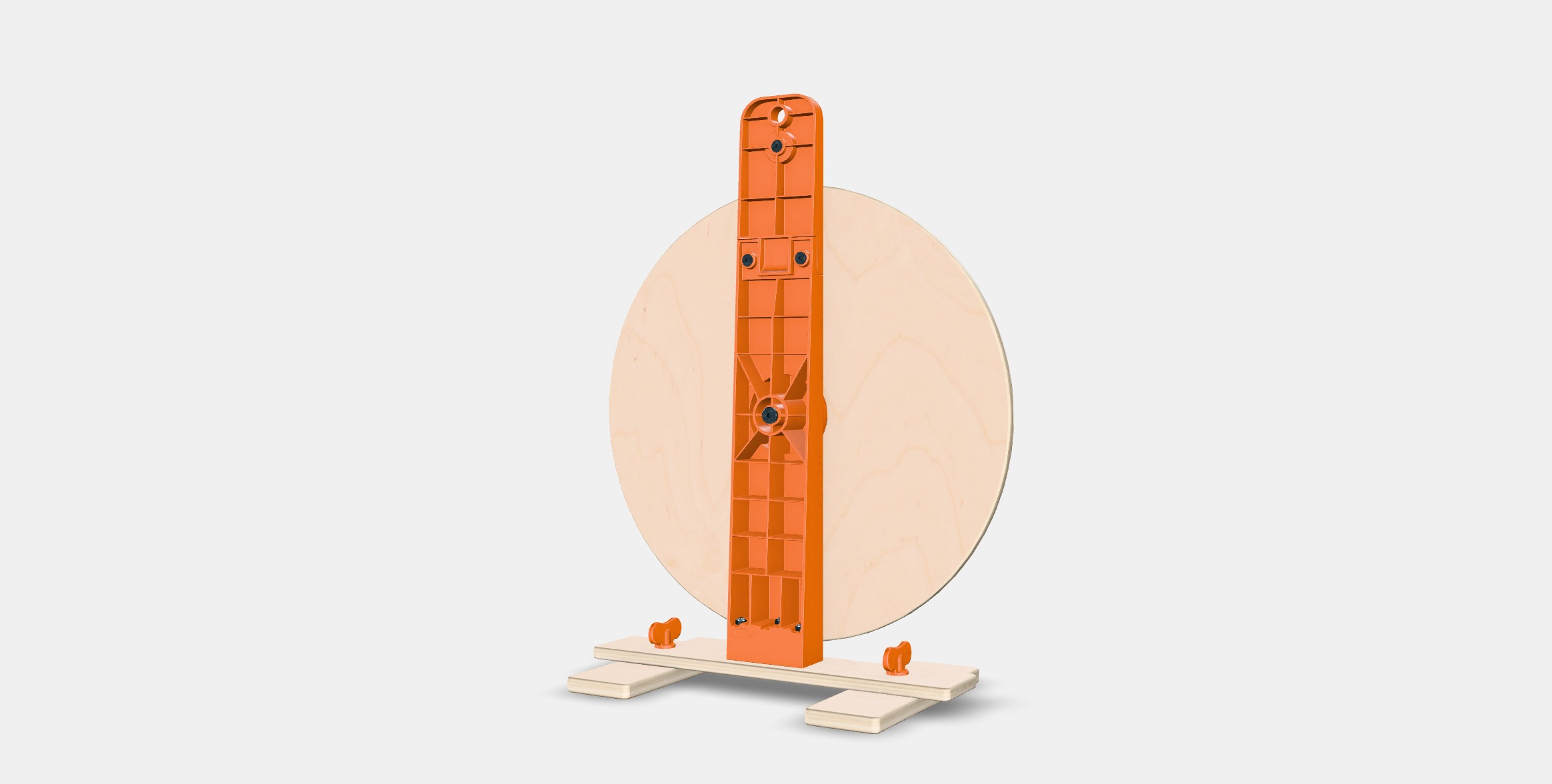 LUSTIGT Spinning wheel-game Low-poly 3D model_4