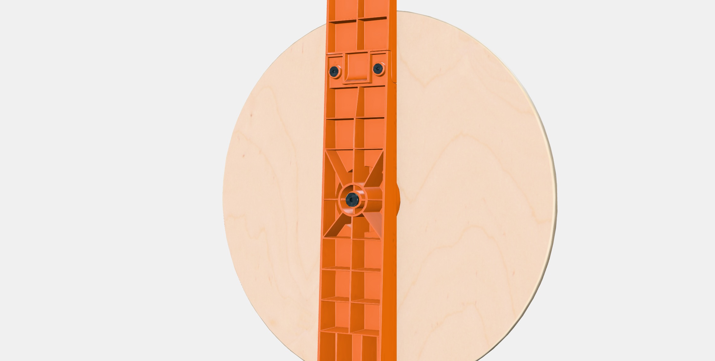 LUSTIGT Spinning wheel-game Low-poly 3D model_10