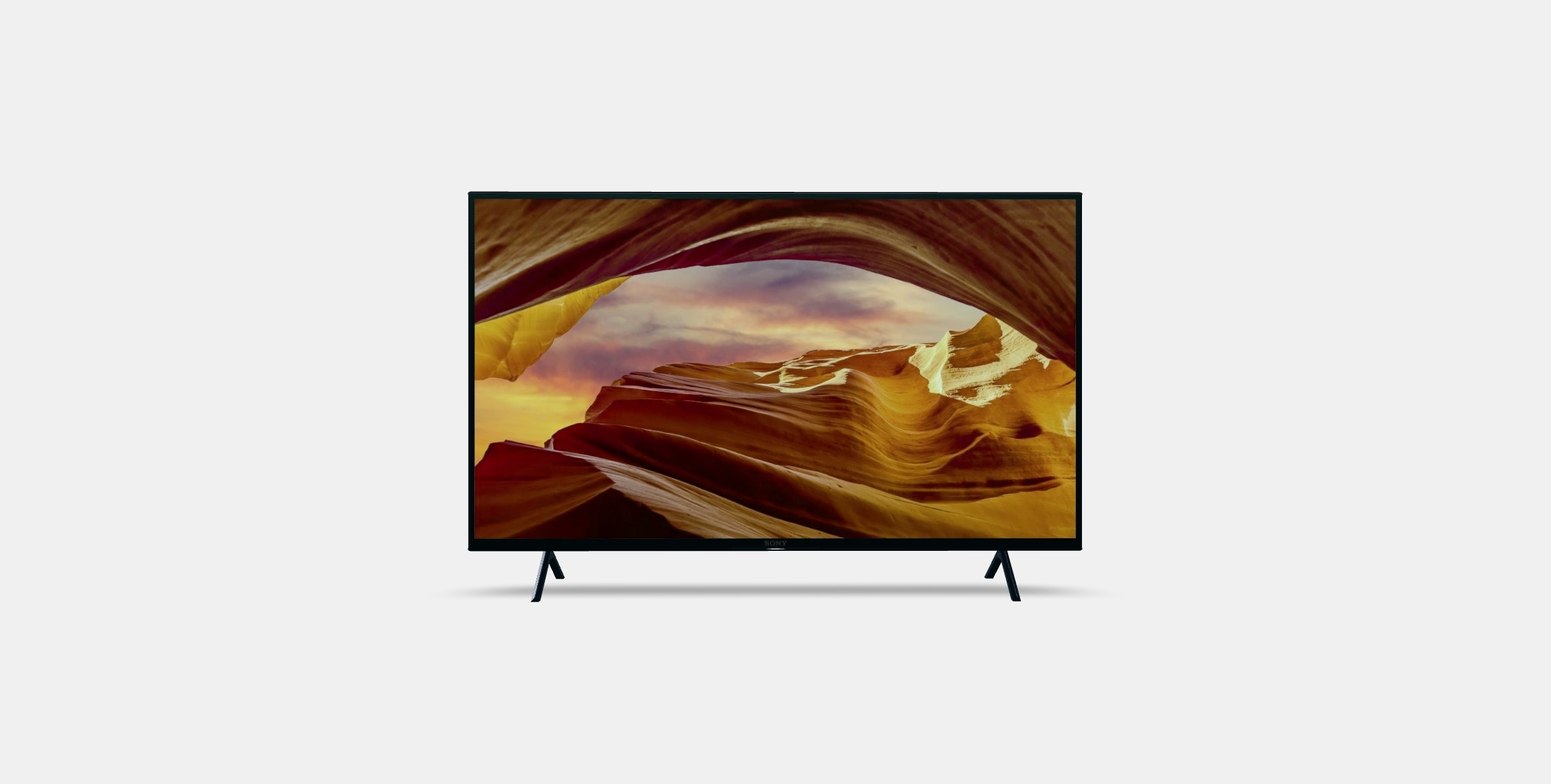 43 Sony Bravia KD-43X75WL Low-poly 3D model_9