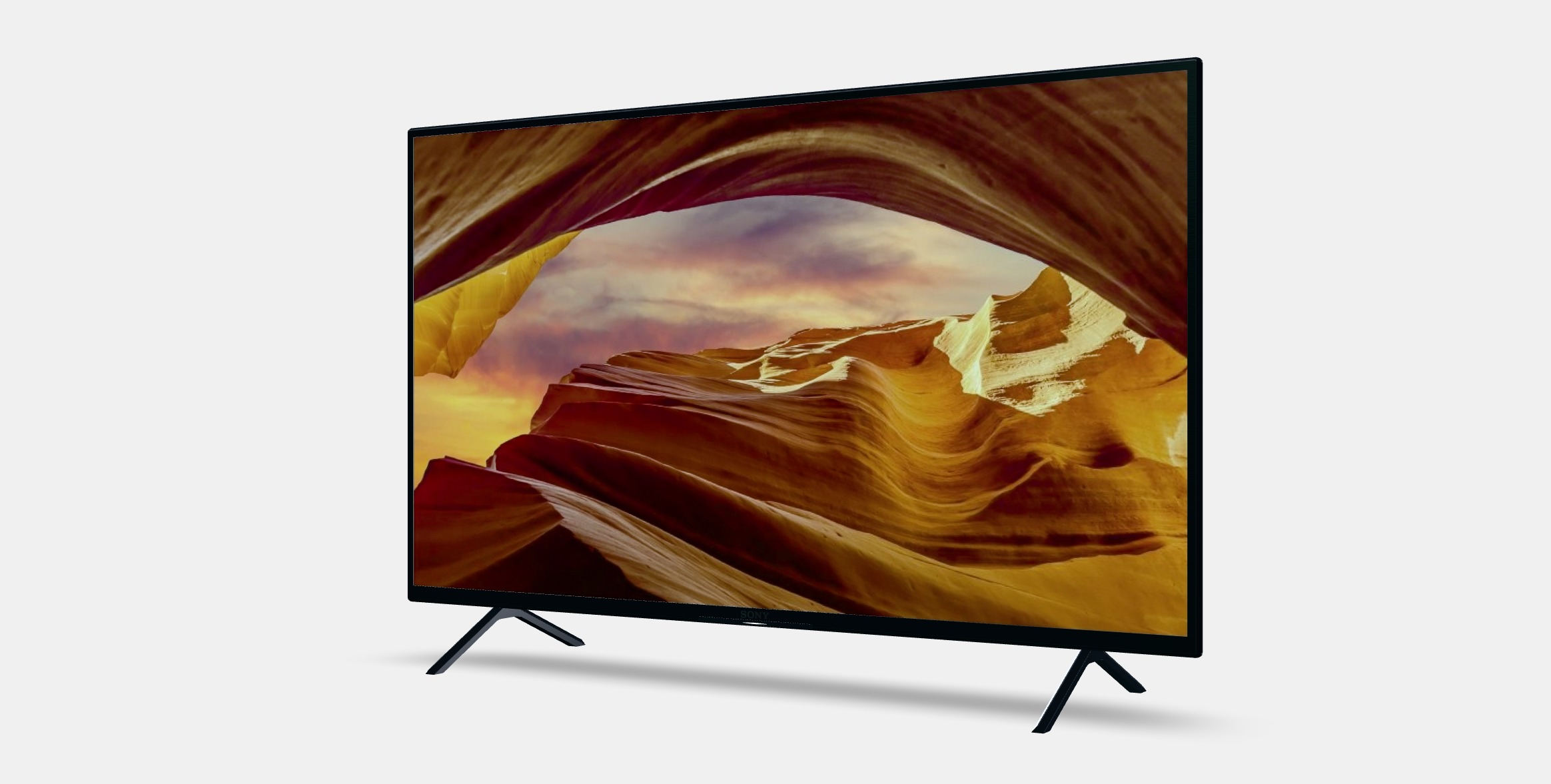 43 Sony Bravia KD-43X75WL Low-poly 3D model_14