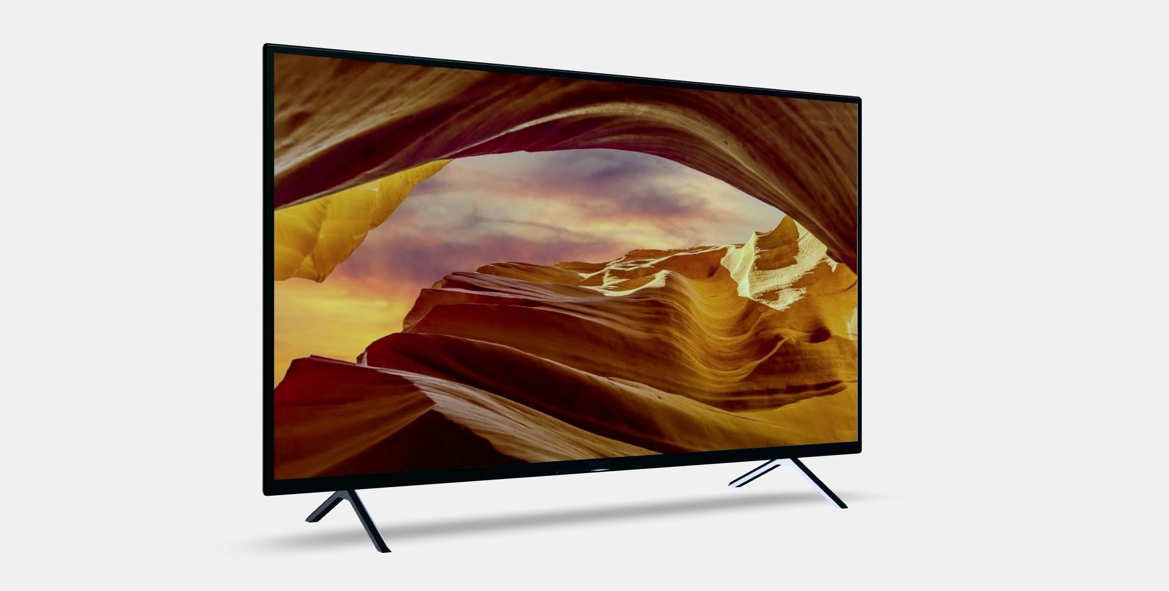 43 Sony Bravia KD-43X75WL Low-poly 3D model_12