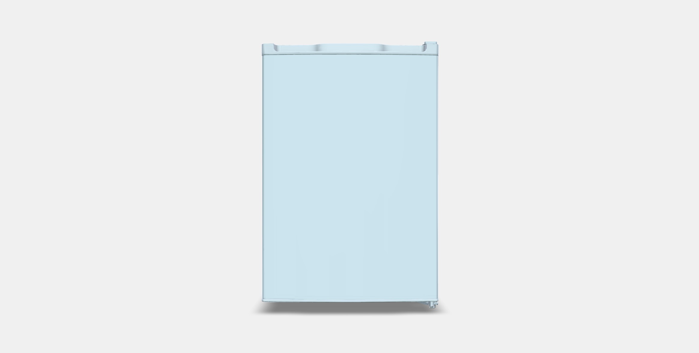 LAGAN Fridge with freezer compartment Low-poly 3D model_10