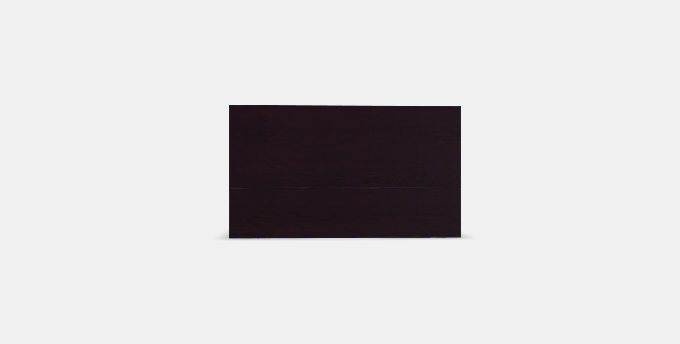 MALM Bed frame high w 4 storage boxes Low-poly 3D model_14