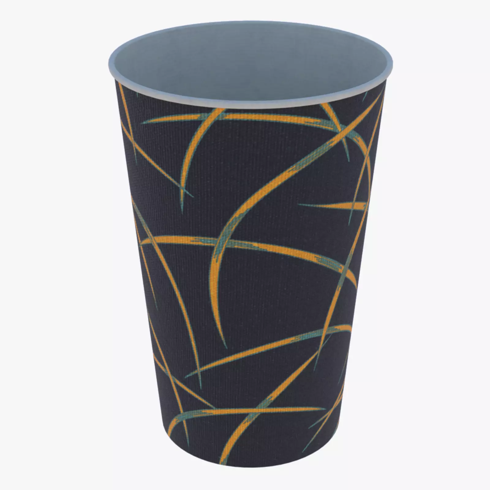 Coffee cup empty V PBR 3D model_0