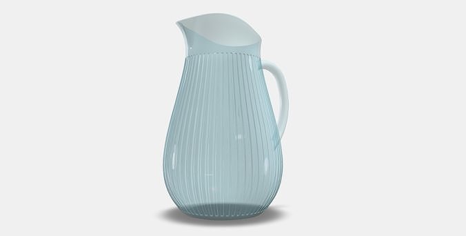 Everyday life Jug Low-poly 3D model