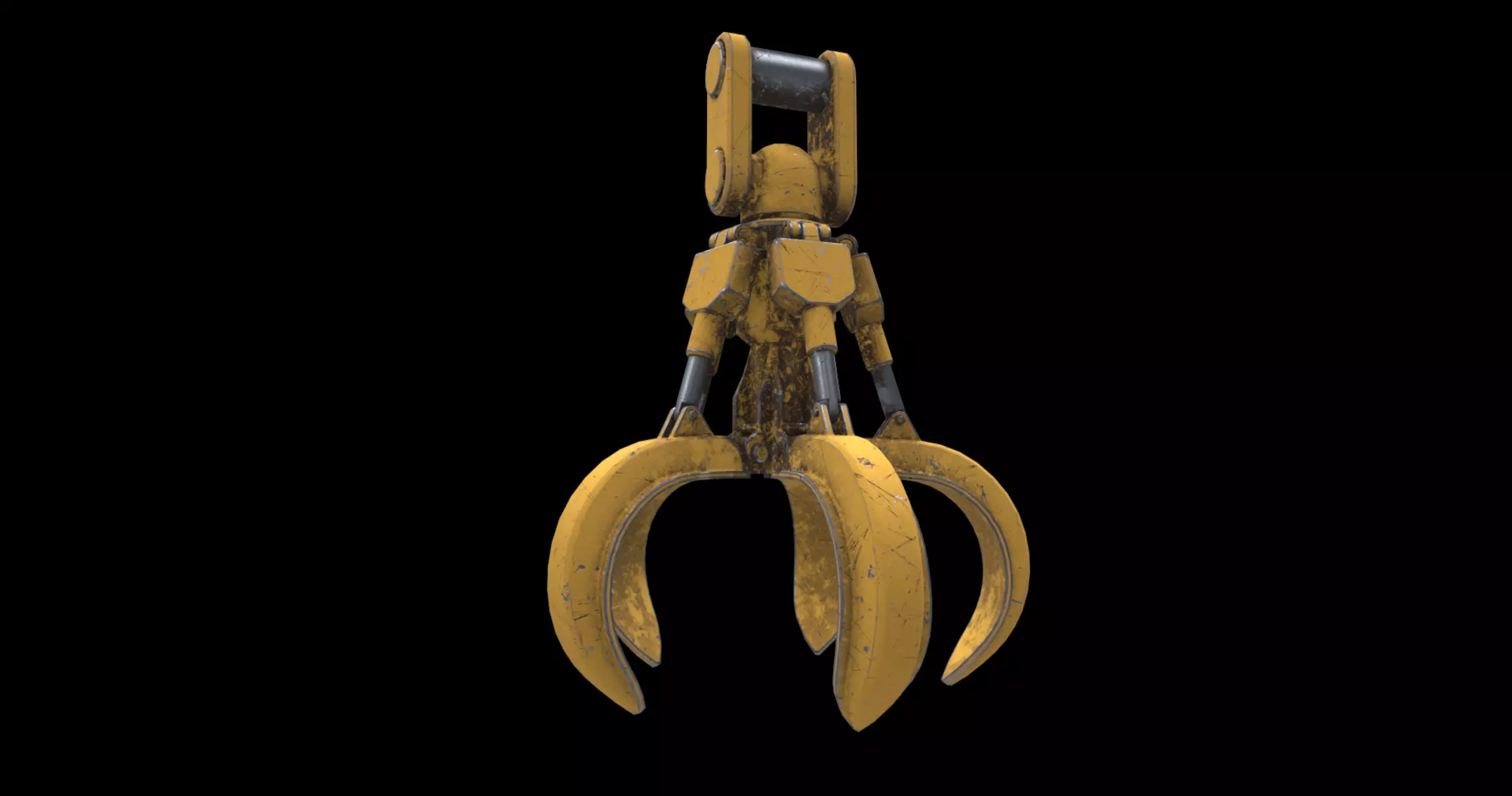 hydraulic grab 3D model