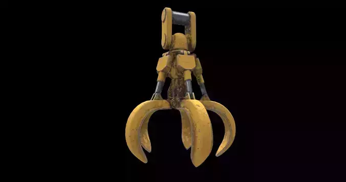 hydraulic grab 3D model