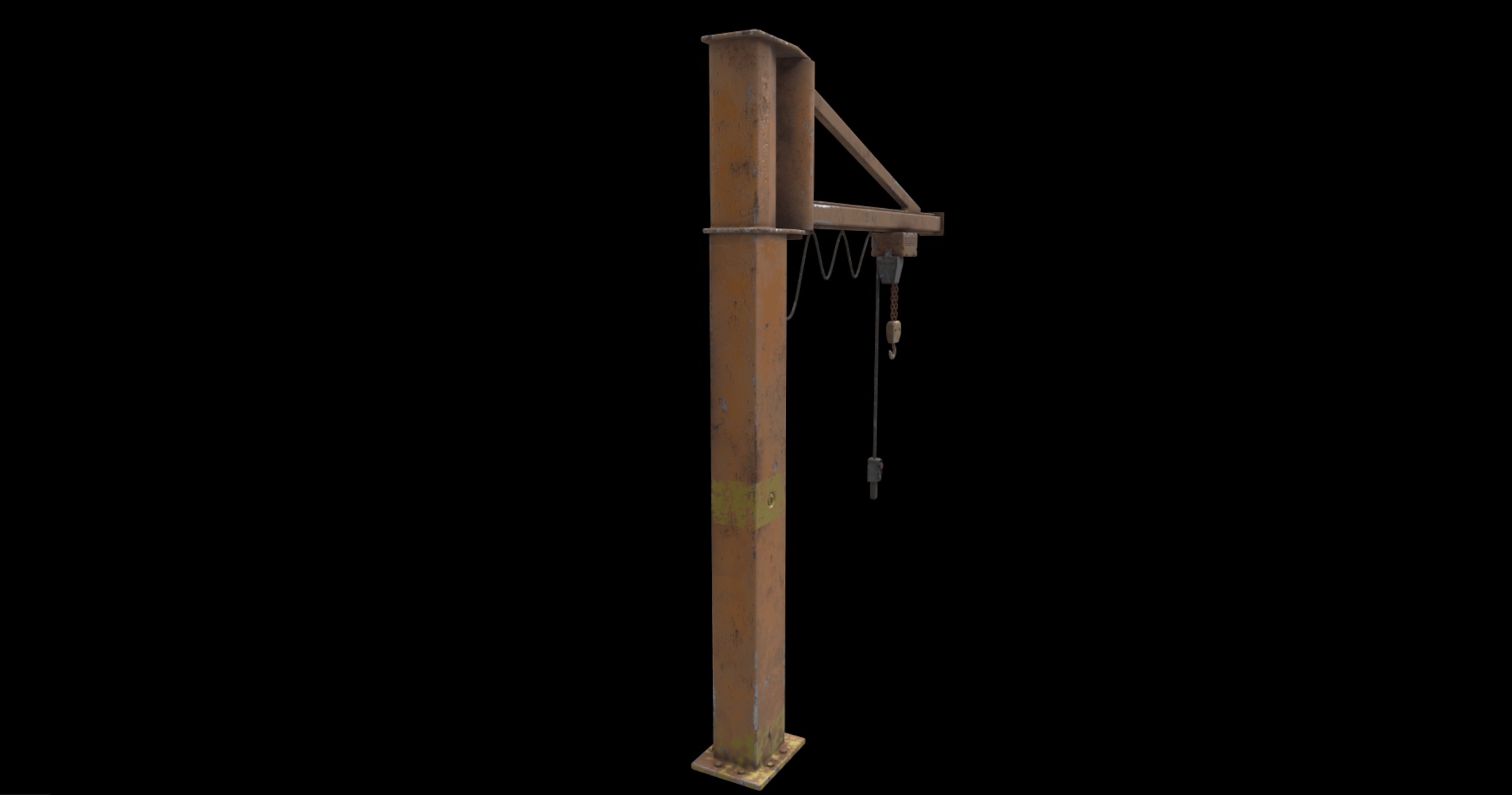 jib crane 01 3D model_1