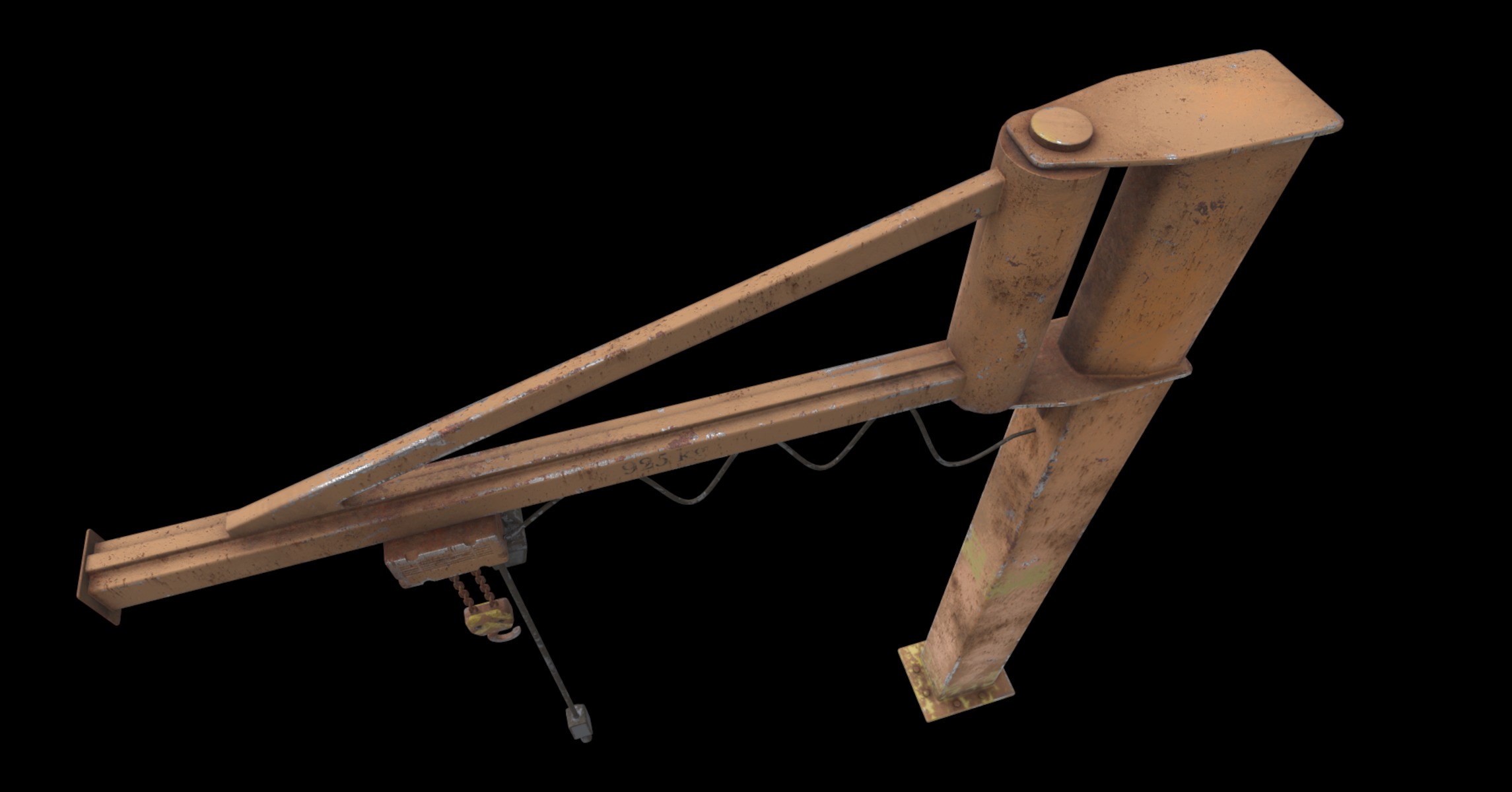 jib crane 01 3D model_4