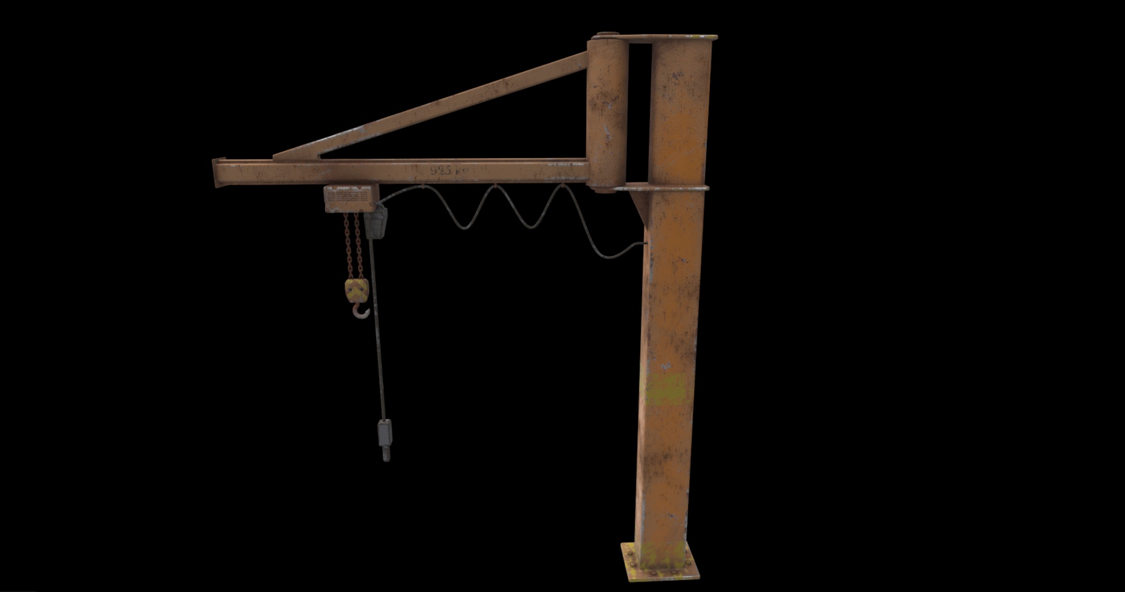 jib crane 01 3D model_3