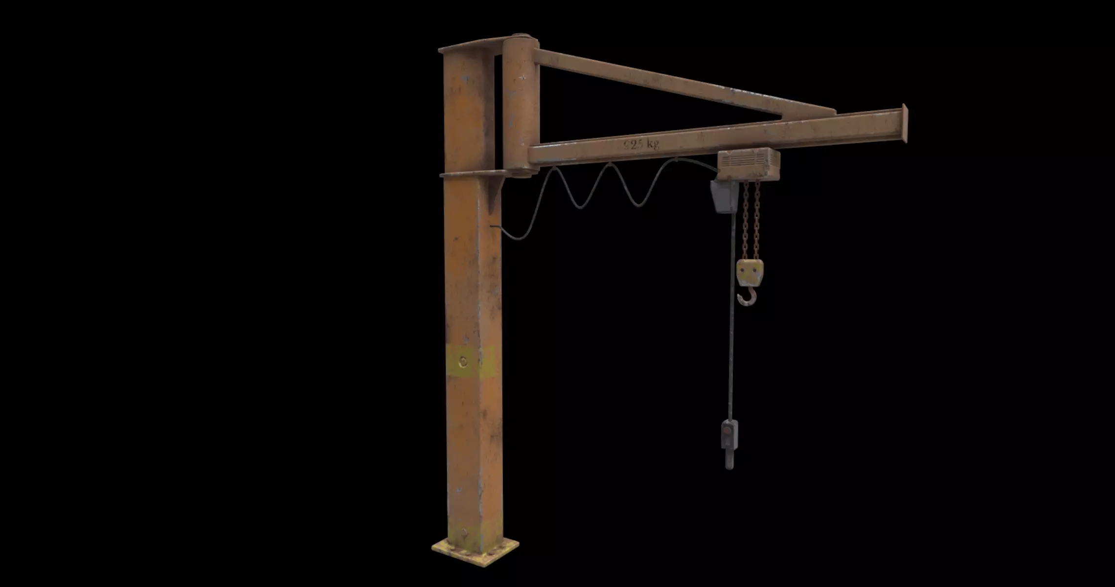 jib crane 01 3D model_0