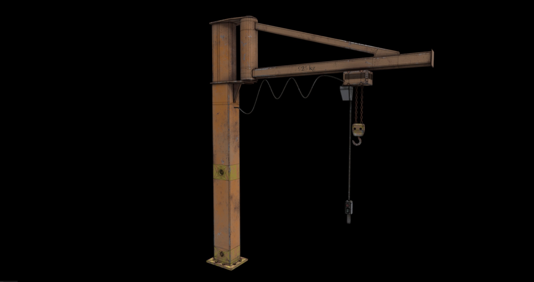 jib crane 01 3D model_5