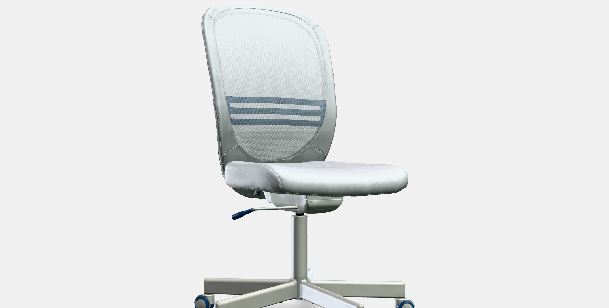 FLINTAN Office chair 1 Low-poly 3D model_8