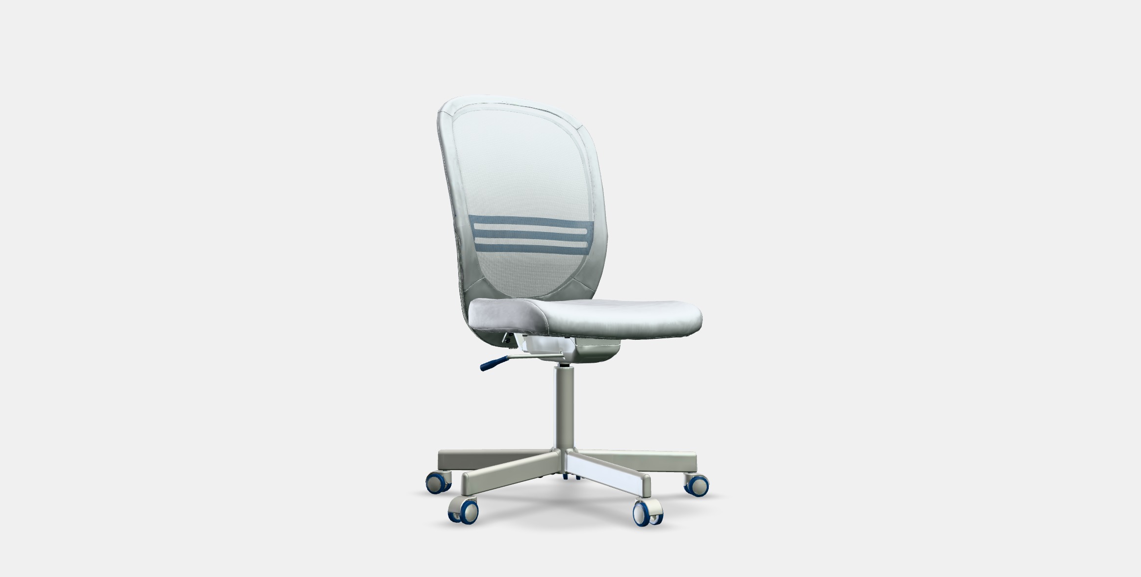 FLINTAN Office chair 1 Low-poly 3D model_6