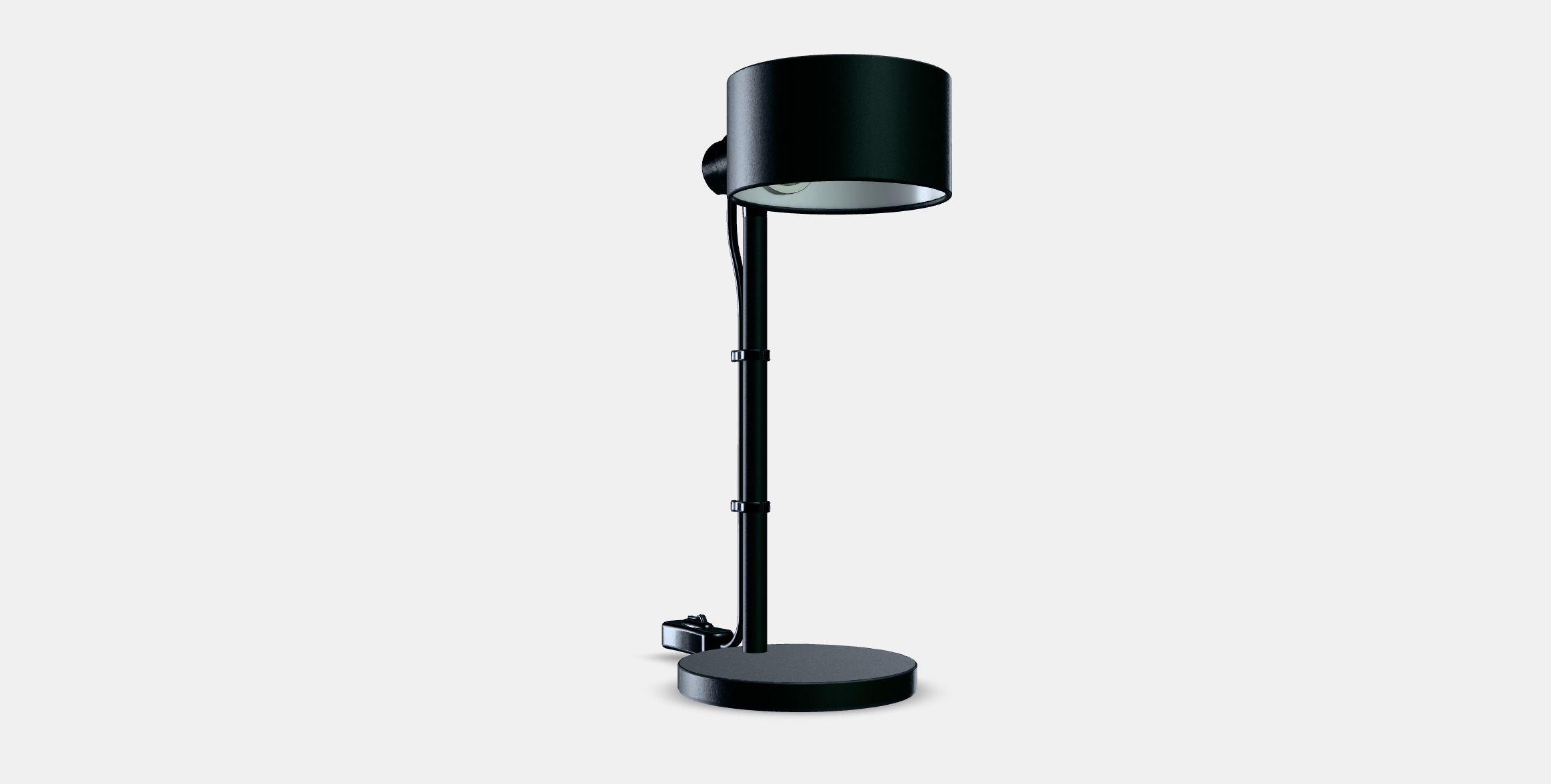 LOVMANAD Work lamp Low-poly 3D model_3