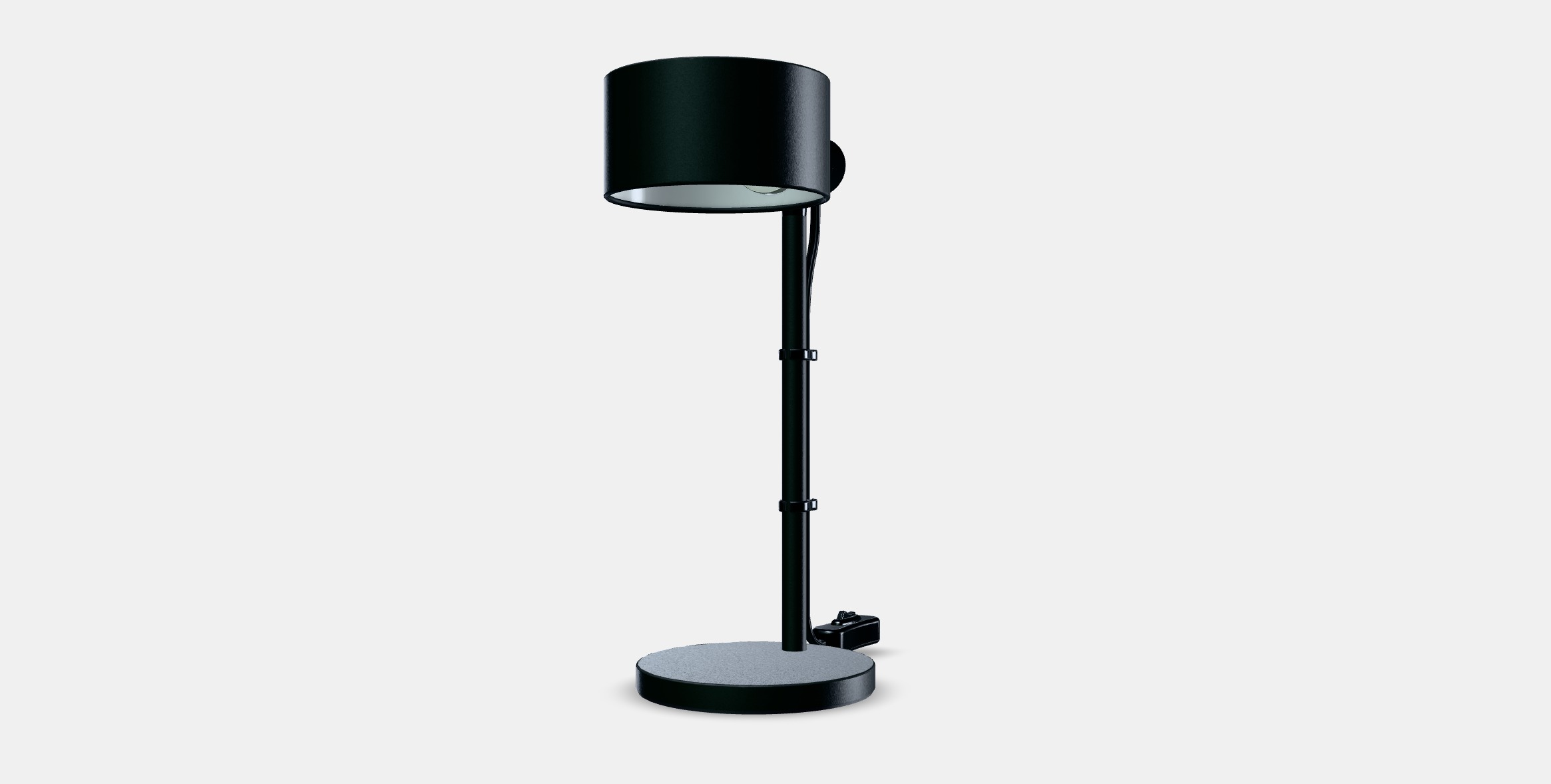 LOVMANAD Work lamp Low-poly 3D model_12