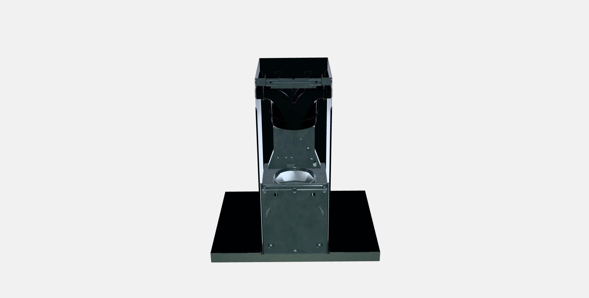 MATALSKARE Wall mounted extractor hood 1 Low-poly 3D model_8