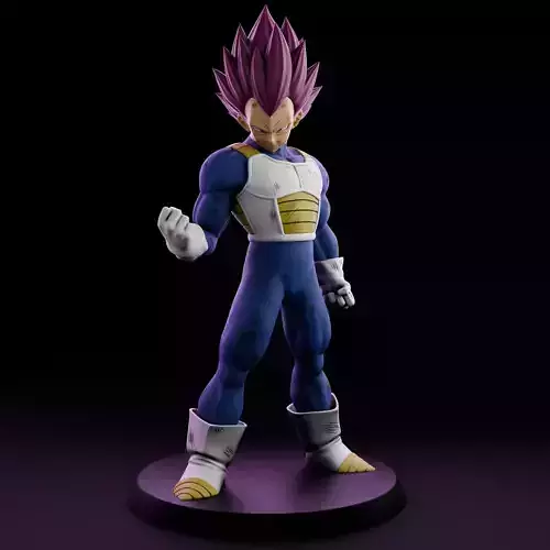 Vegeta Ultra Ego 3D print model