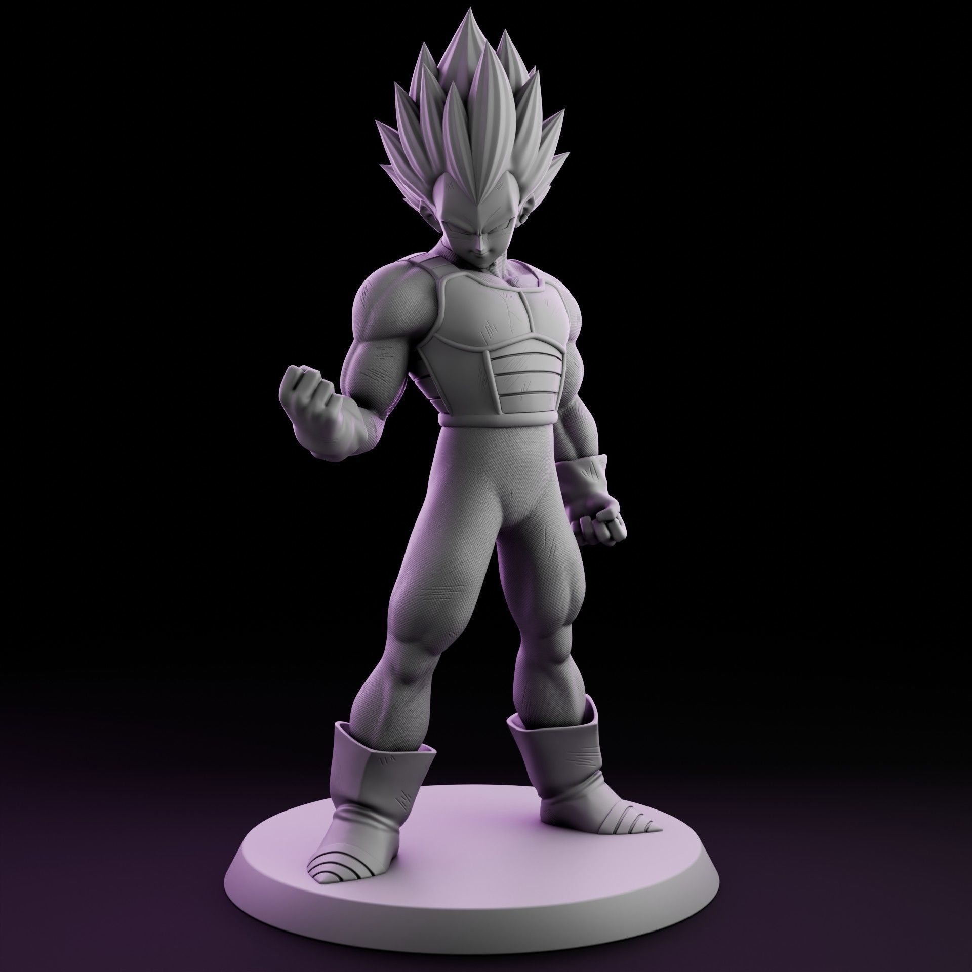 Vegeta Ultra Ego 3D print model_3