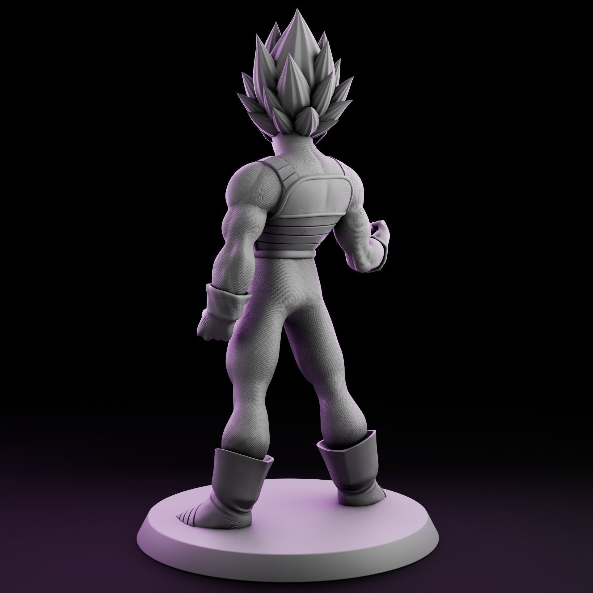 Vegeta Ultra Ego 3D print model_4