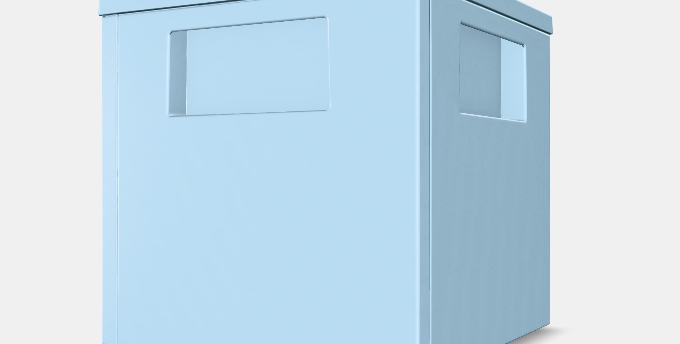 PANSARTAX Storage box with lid 2 Low-poly 3D model_5