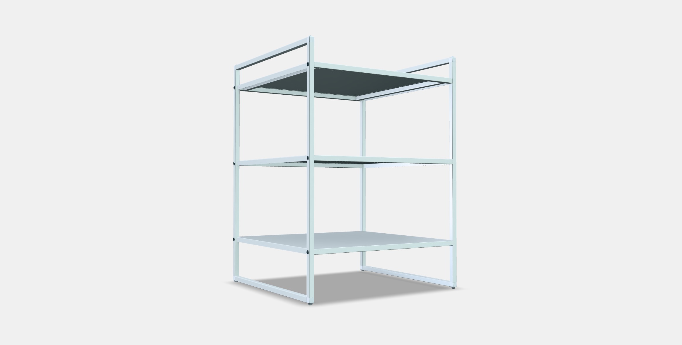 JONAXEL Shelving unit Low-poly 3D model_4