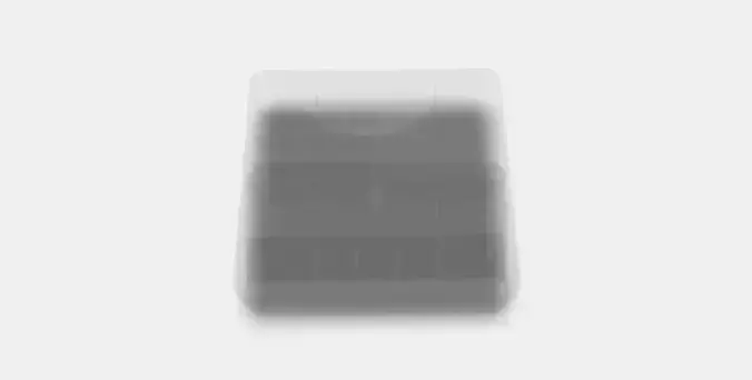 VISSLAAN Box with compartments