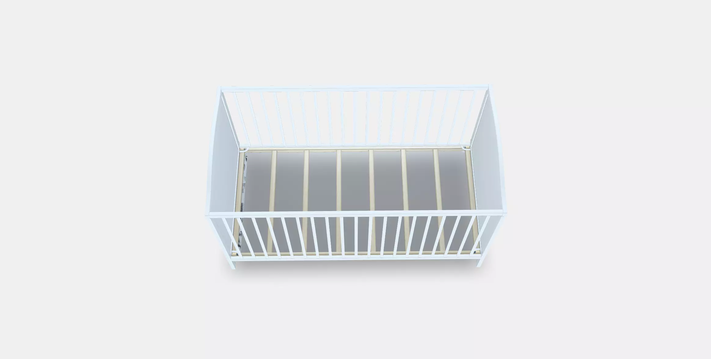 SMAGORA Cot Low-poly 3D model_0