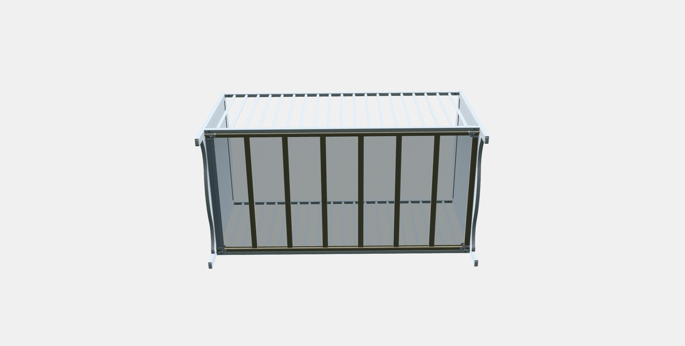 SMAGORA Cot Low-poly 3D model_9