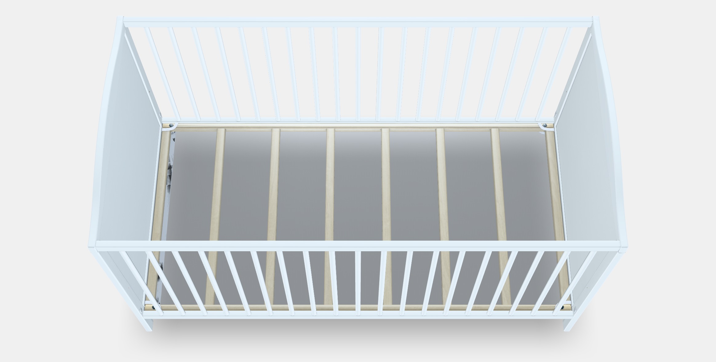 SMAGORA Cot Low-poly 3D model_6