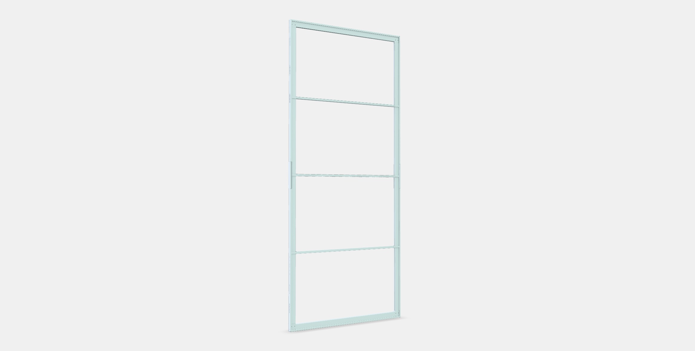 SKYTTA Sliding door frame 5 Low-poly 3D model_3