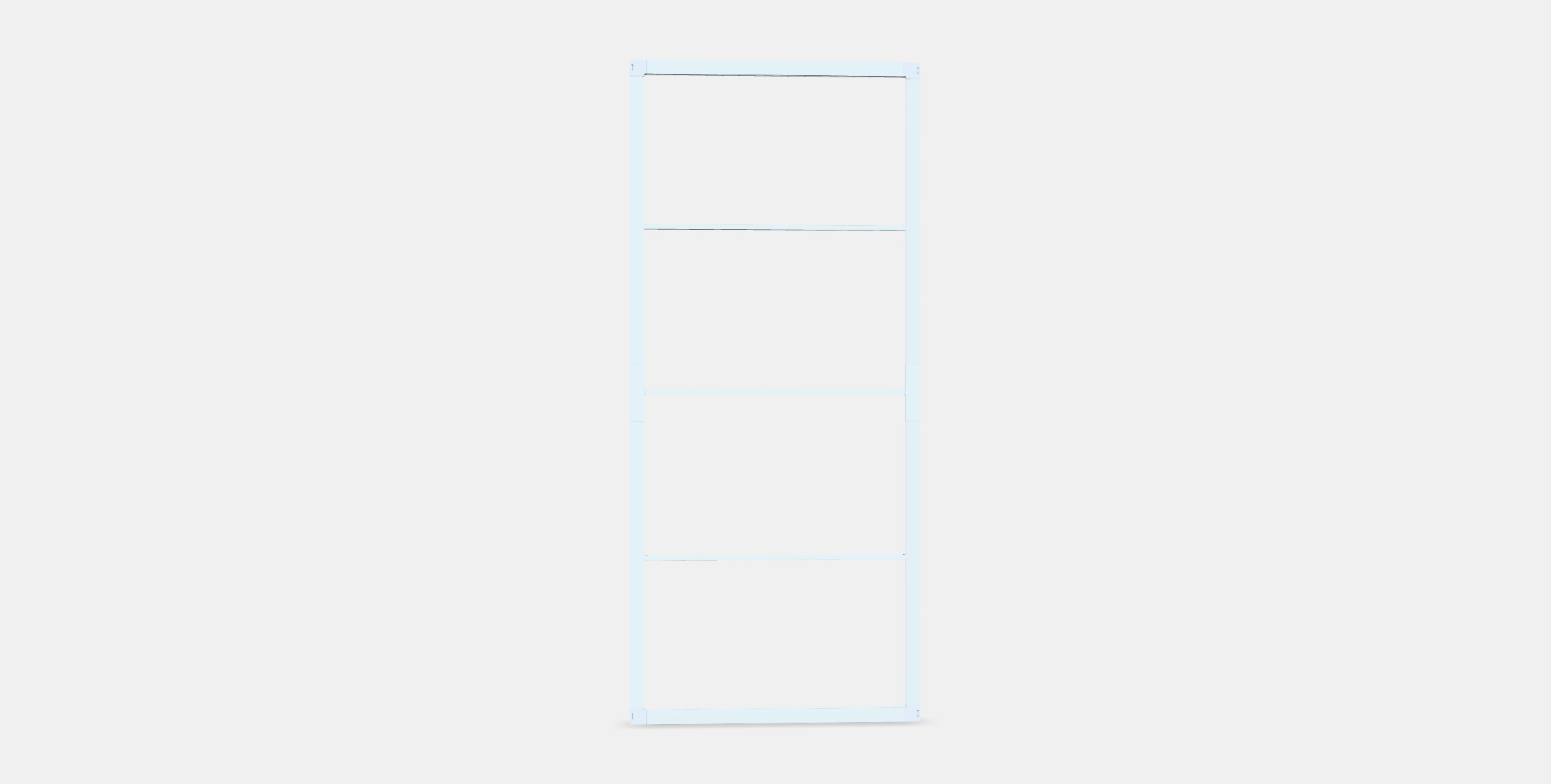 SKYTTA Sliding door frame 5 Low-poly 3D model_14