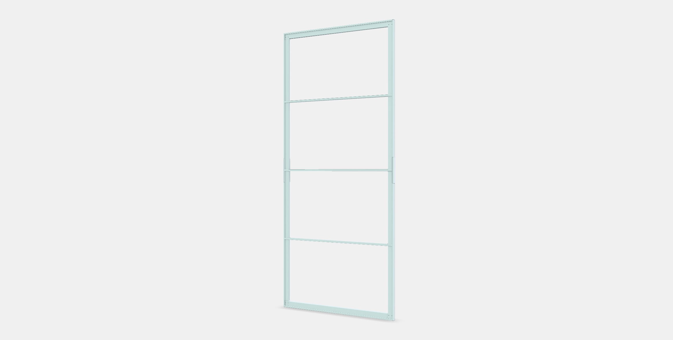 SKYTTA Sliding door frame 5 Low-poly 3D model_12