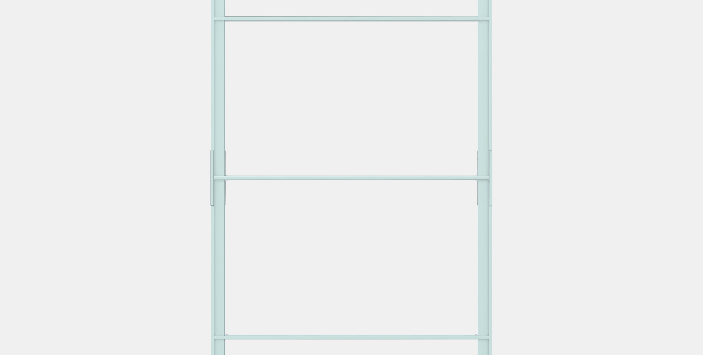 SKYTTA Sliding door frame 5 Low-poly 3D model_11