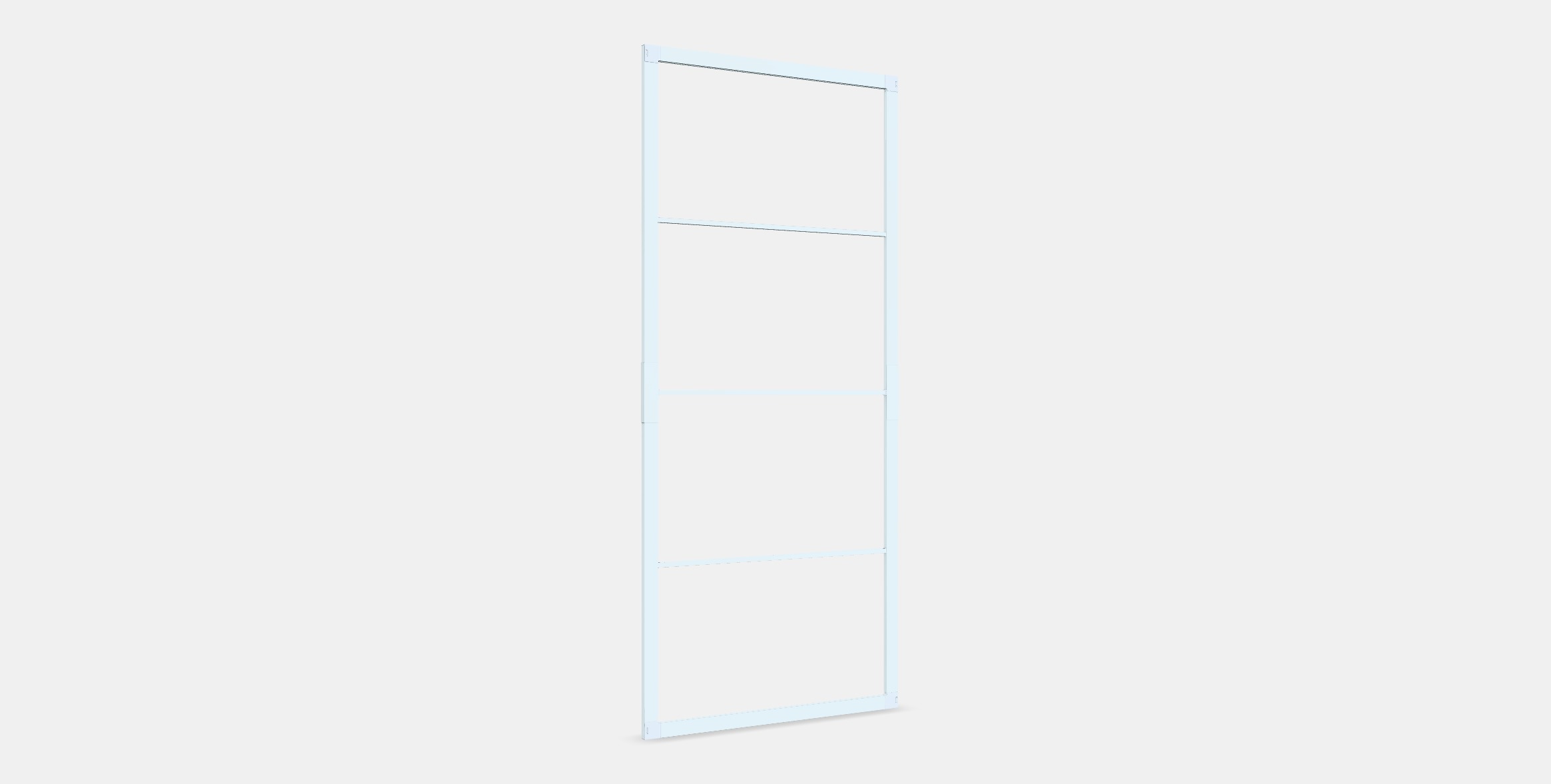 SKYTTA Sliding door frame 5 Low-poly 3D model_16