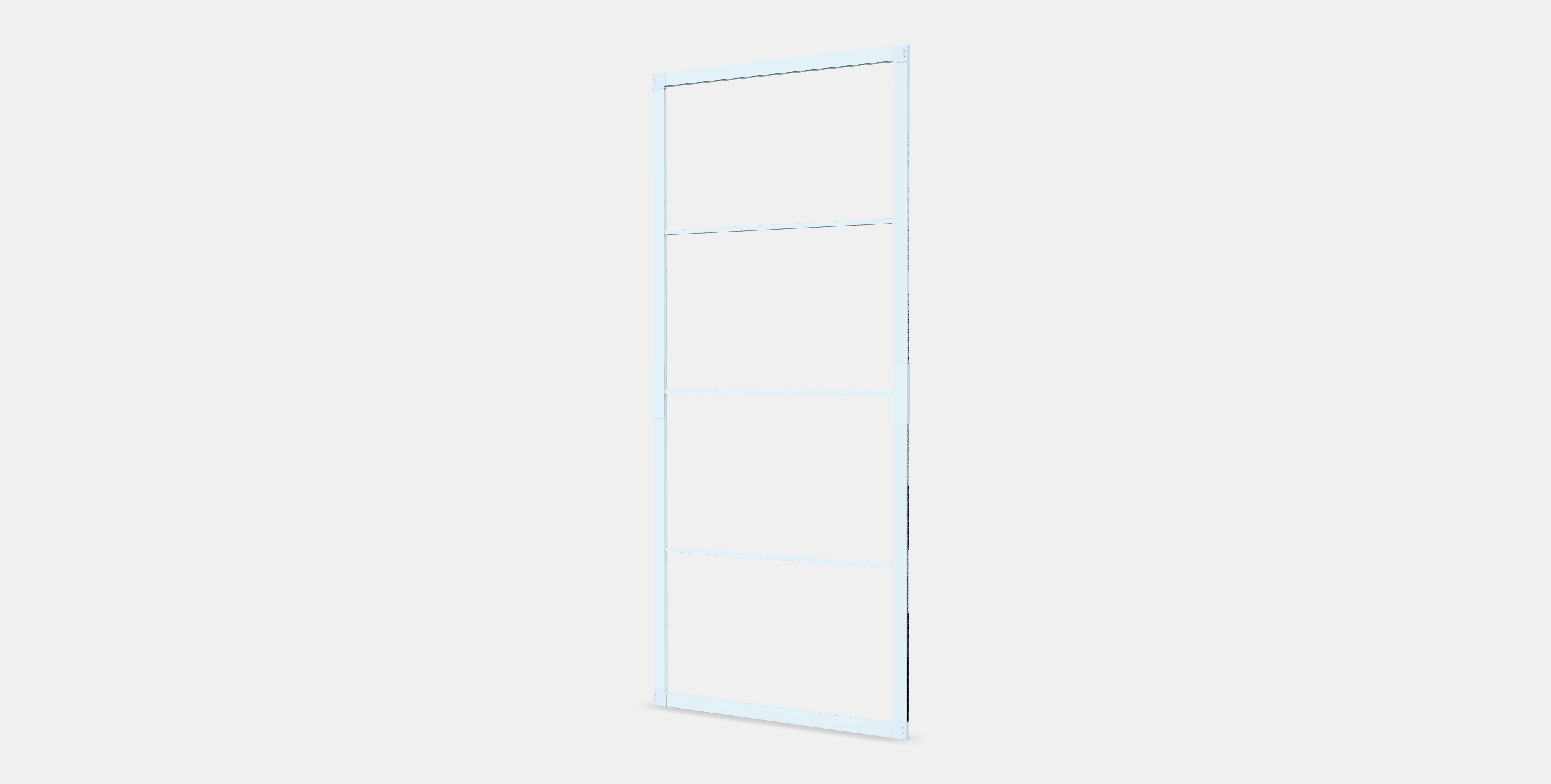 SKYTTA Sliding door frame 5 Low-poly 3D model_5