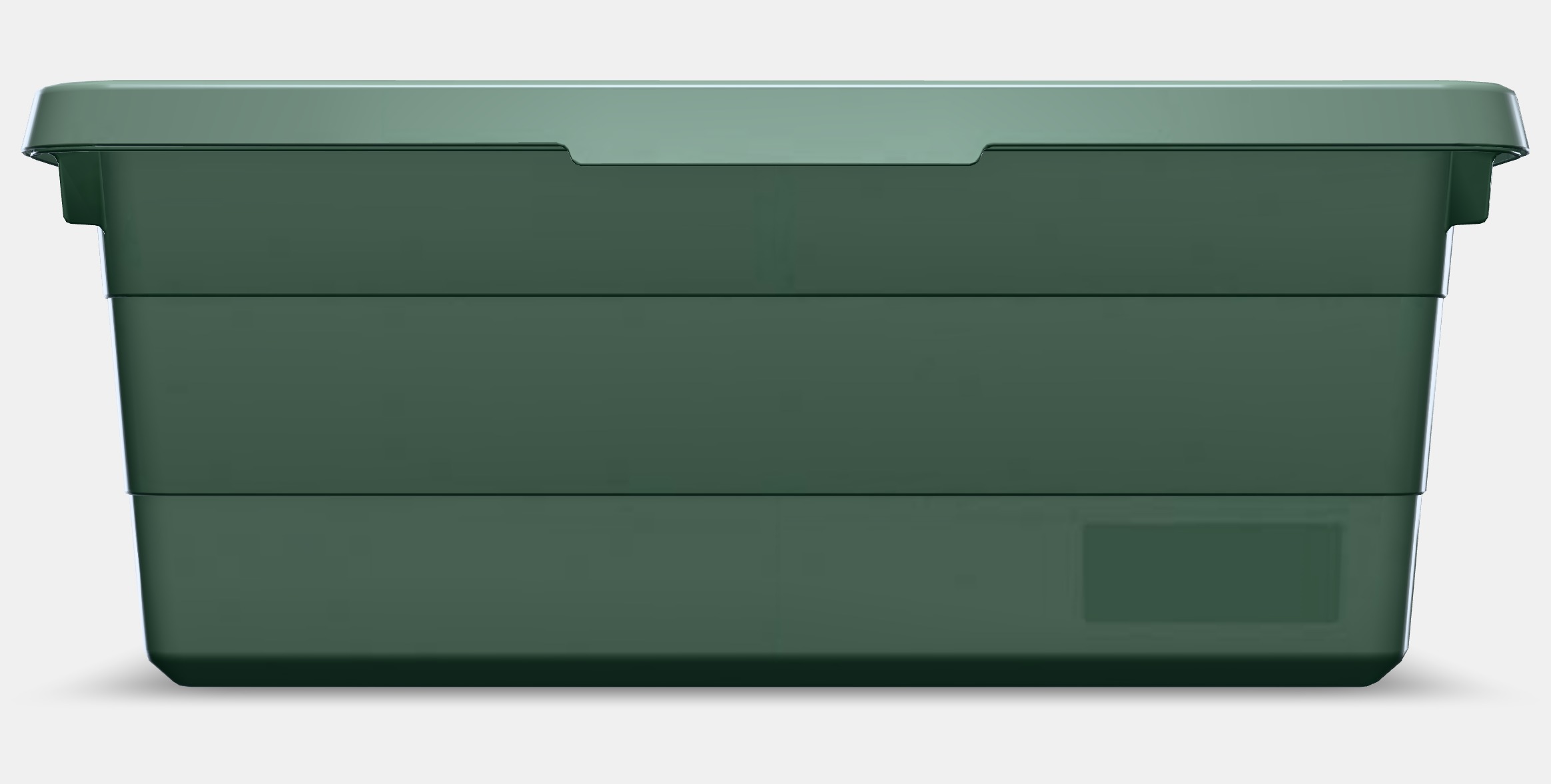 SOCKERBIT Storage box with lid 2 Low-poly 3D model_11