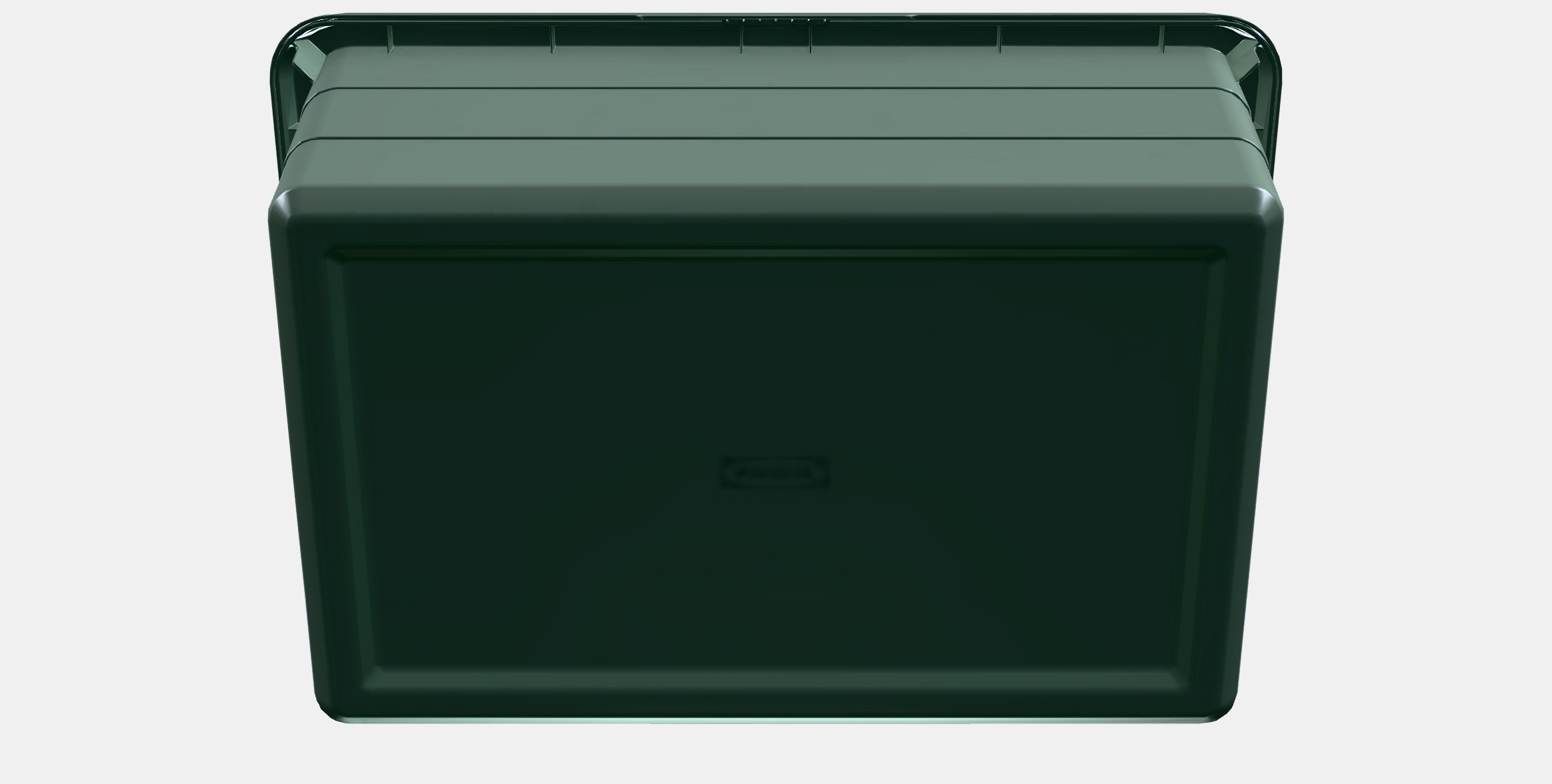 SOCKERBIT Storage box with lid 2 Low-poly 3D model_8