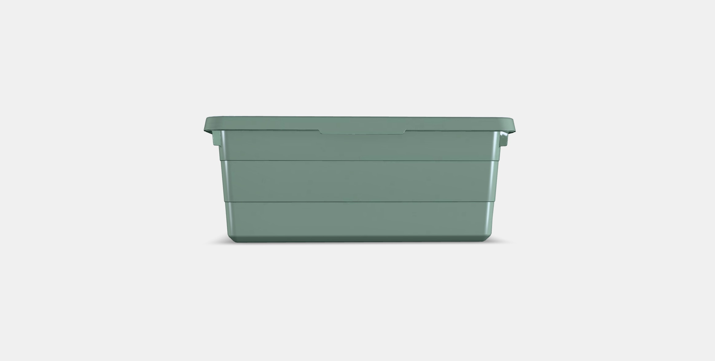 SOCKERBIT Storage box with lid 2 Low-poly 3D model_14