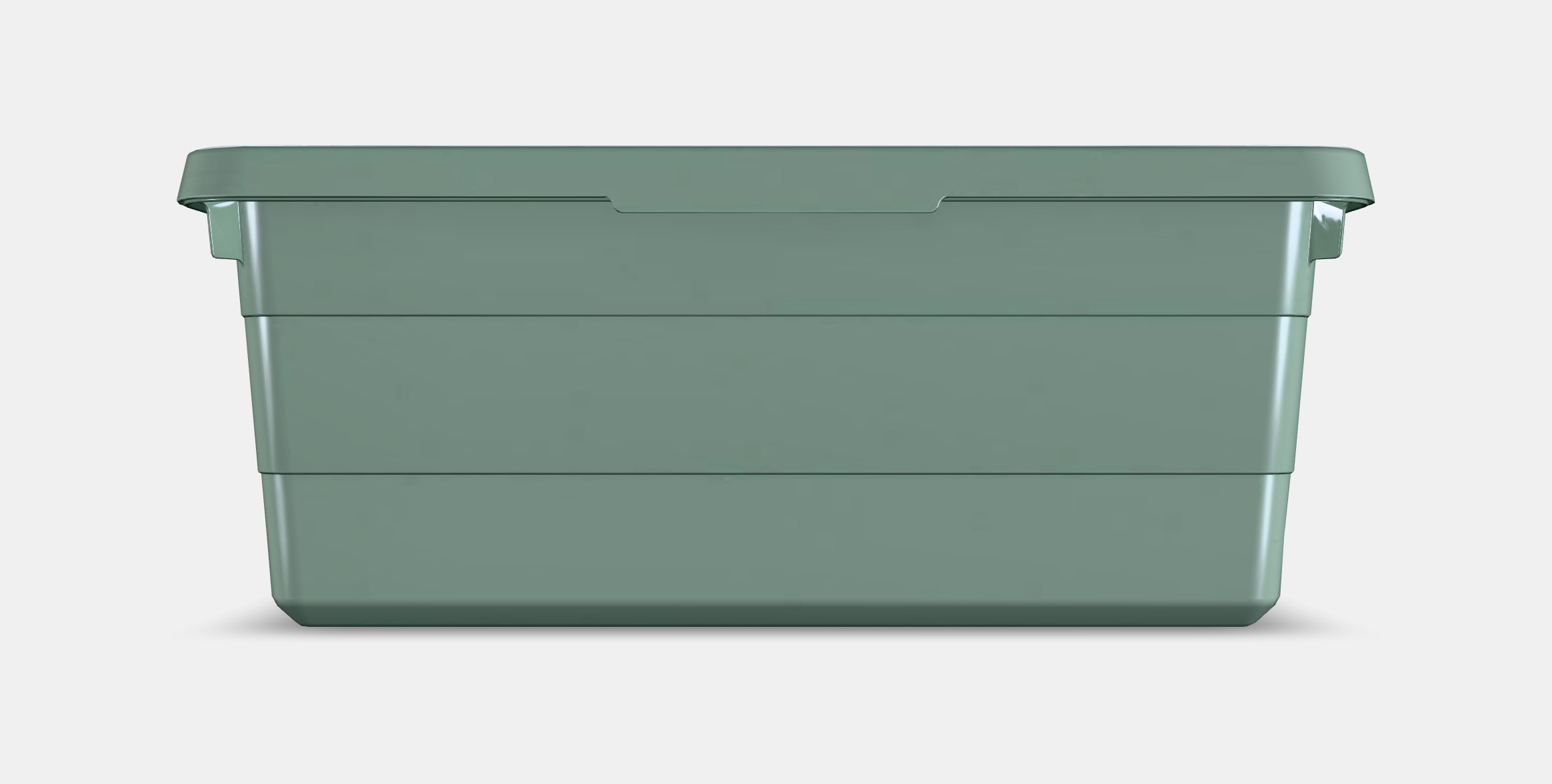 SOCKERBIT Storage box with lid 2 Low-poly 3D model_15