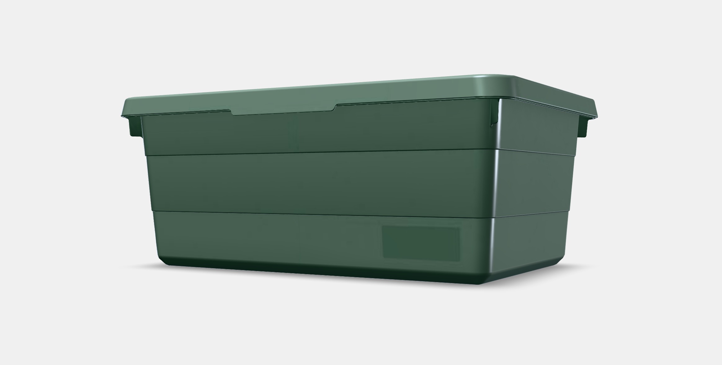 SOCKERBIT Storage box with lid 2 Low-poly 3D model_13