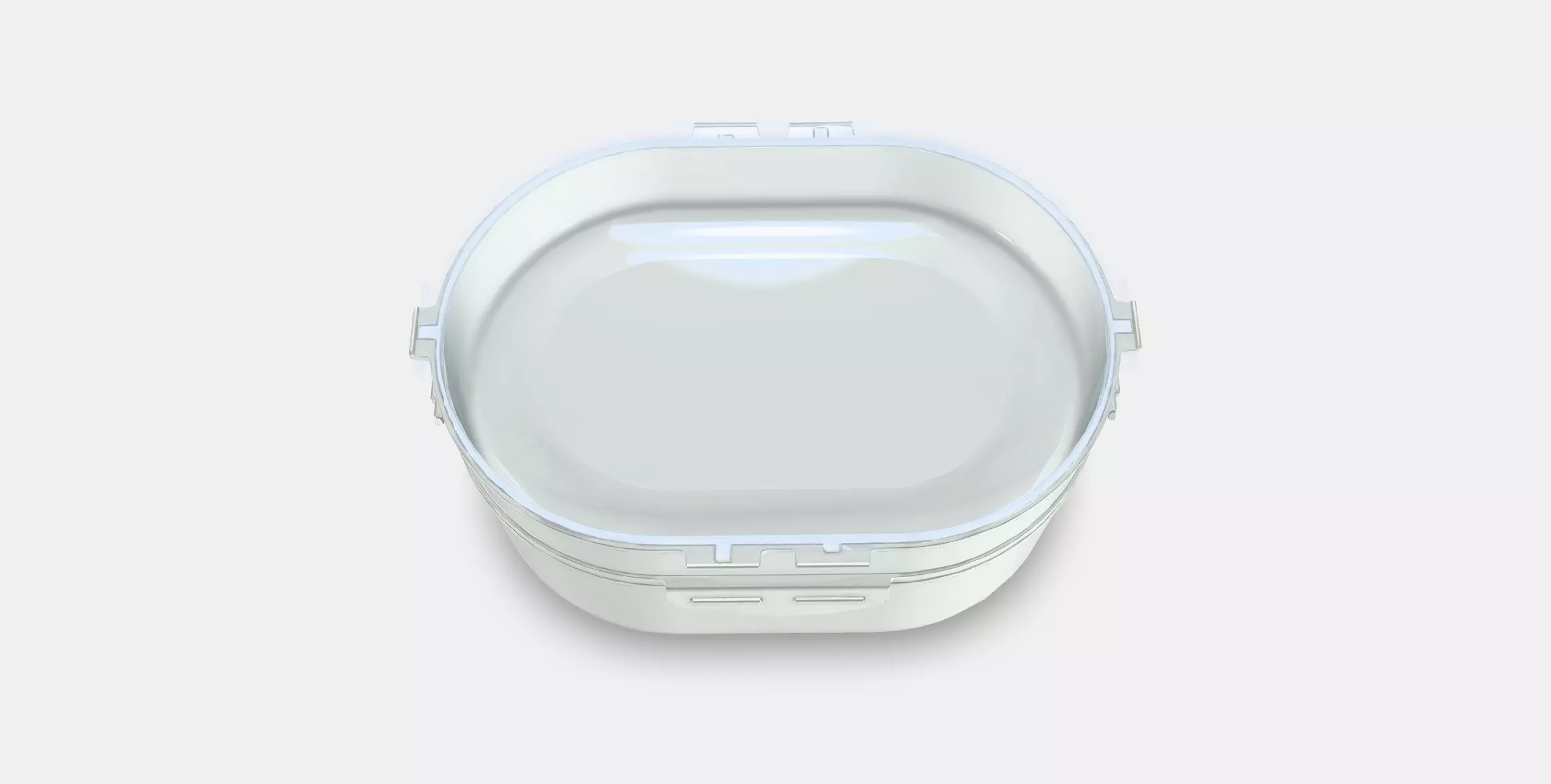 UTBJUDA Stackable lunch box for dry food Low-poly 3D model_0