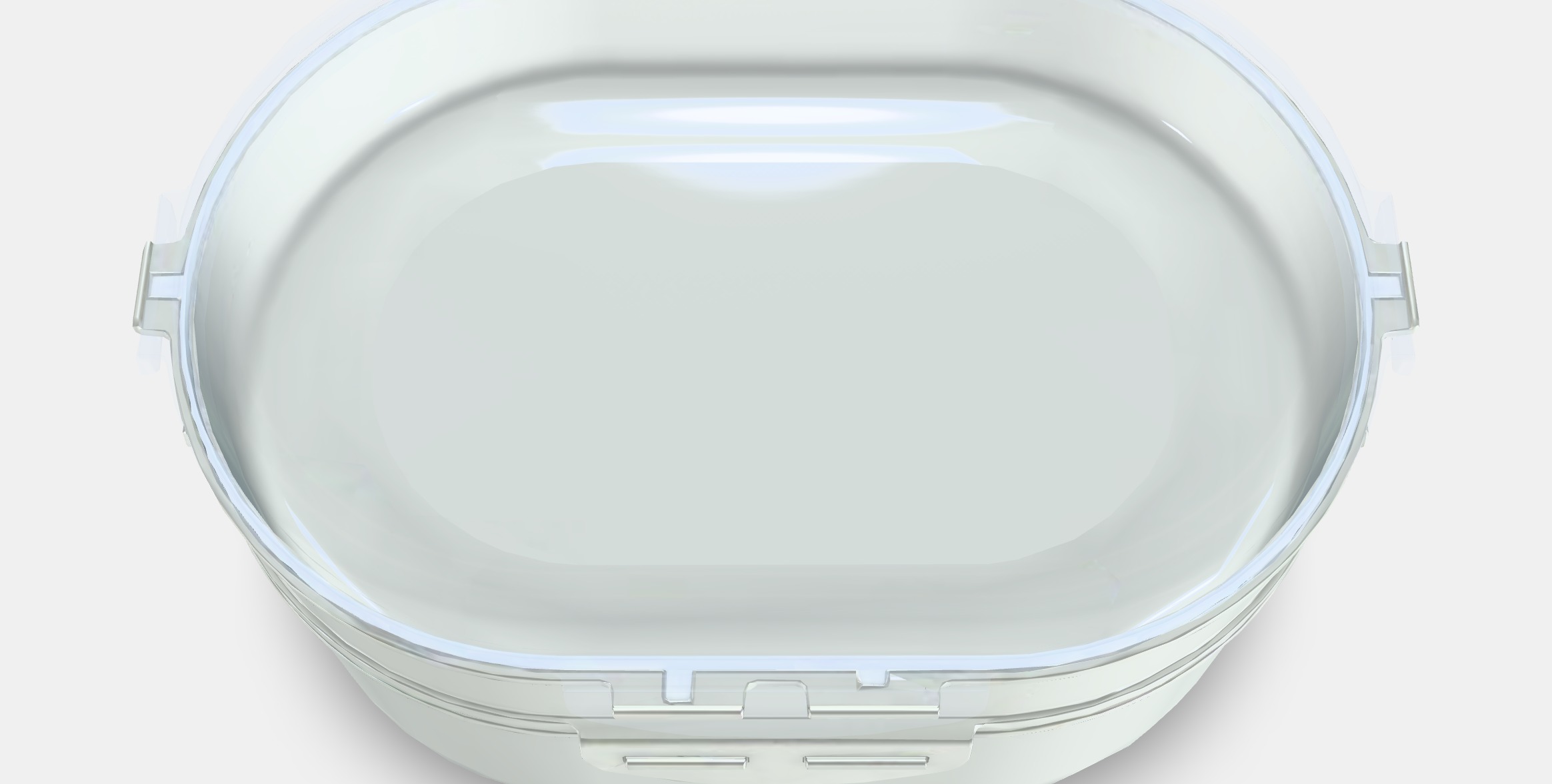 UTBJUDA Stackable lunch box for dry food Low-poly 3D model_4